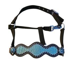 Pony Halter blue blingy sparkles‎